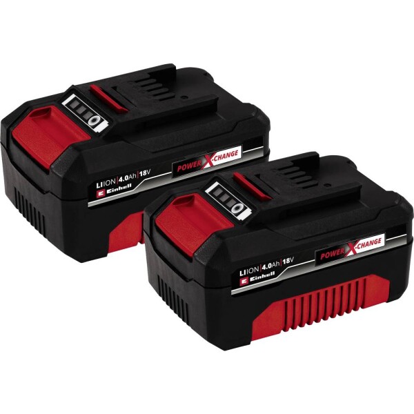 Einhell 4511489 PXC-Twinpack 4 Ah Power X-Change náhradní akumulátor pro elektrické nářadí 18 V 4 Ah Li-Ion