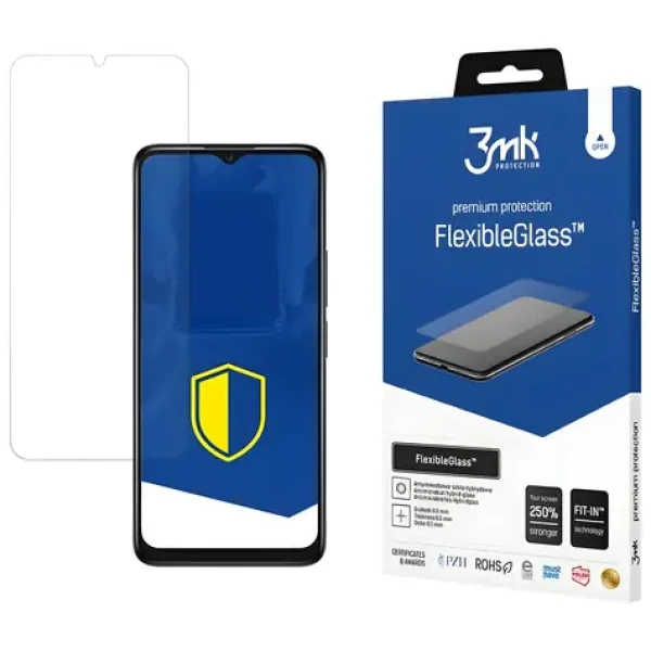 3mk FlexibleGlass Hybridní sklo pro TCL 405 / Ochranné sklo / Hybridní / Antibakteriální / 7H