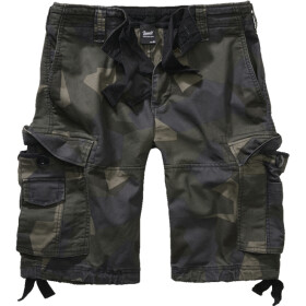 Brandit Kalhoty krátké Vintage Classic Shorts švédská M90 darkcamo 3XL