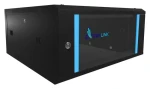Extralink Rozvaděč 4U černá / Nástěnný rozvaděč / 19" / Šířka 600 mm / Hloubka 600 mm / Nosnost 30 kg (EX.2893)