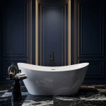 REA - Volně stojící vana Ferrano 160 REA-W0150