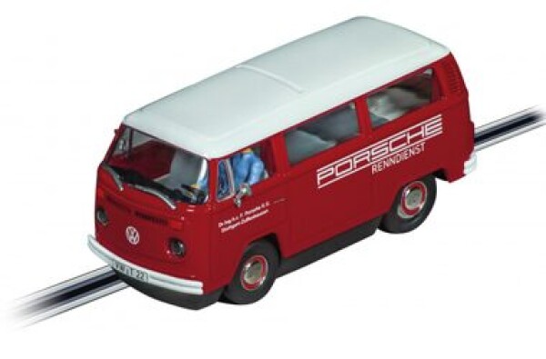 Carrera Auto D132 31096 VW Bus T2b Porsche Renn