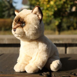 Plyšová kočka ragdoll 23 cm, ECO-FRIENDLY SOFT