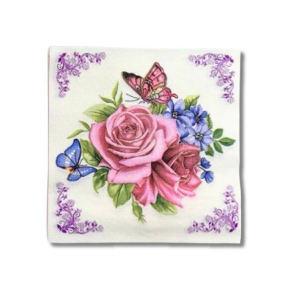 Dortisimo Ubrousky s růžemi (20 ks)