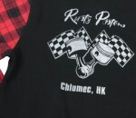 Mikina Rusty Pistons Rpswm25 Kustom King black/red - S / černá