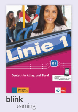 Linie 1 B1 – Digitale BlinkLearning – Kurs./Übungsbuch – Lernende (14 měsíců)