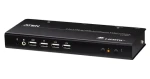 ATEN 2-Port USB 4K HDMI / KVM přepínač / 2x PC / 4x HDMI / USB (CS742H-AT-G)