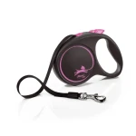 Flexi Black Design L 5m/50kg růžová / Vodítko (348578)