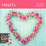 Kalendář nástěnný 2025 Hearts