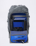 Batoh pinqponq Blok Medium Crinkle Grey