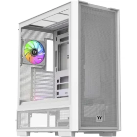 Thermaltake S380 TG ARGB bílá / ATX / 2x USB-A 3.2 / 1x USB-C 3.2 Gen 2 / 4x 120mm ARGB / bez zdroje / průhledná bočnice (CA-11K-00M6WN-00)