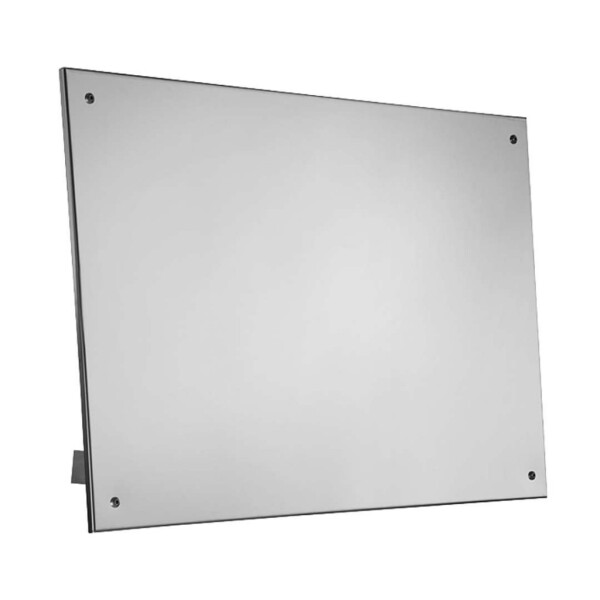 SANELA - Nerezová zrcadla Nerezové sklopné zrcadlo 400x600 mm, antivandal SLZN 52