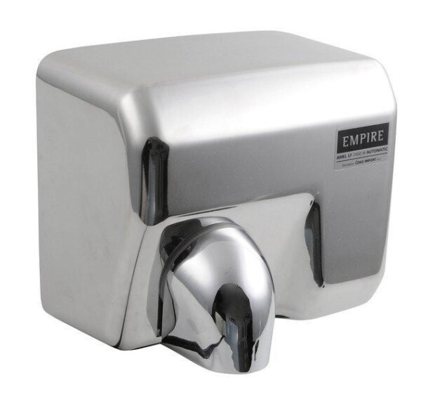 SAPHO - EMPIRE bezdotykový elektrický osoušeč rukou 230 V, 2400 W, 278x243x213 nerez lesk 9809