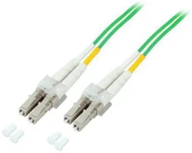 MicroConnect Optical Fibre Cable LC/LC Multimode duplex OM5 3m zelená (FIB551003)