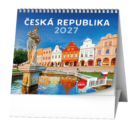 Stolní kalendář 2027 Baloušek IDEÁL Česká republika