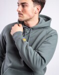 Carhartt WIP Hooded Chase Sweat Velvet Green/Gold M
