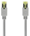 Nedis CAT7 S/FTP 3m šedá / Síťový kabel / RJ-45 / Snagless / LSZH (CCBW85420GY30)