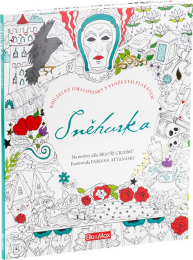 Sněhurka - omalovánky