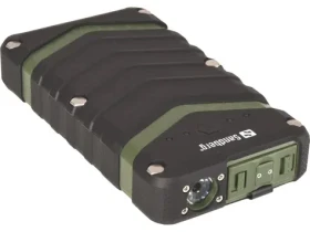 Sandberg Powerbank Survivor 20100 mAh černá / voděodolná / IP67 / 5V 2.4 + 1.5A / 2x USB A (420-36)