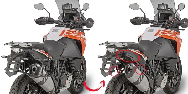 Plr7706 trubkový nosič Ktm 1290 Super Adventure S (17-20)/1090 Adv (17-19) - Demontovatelný
