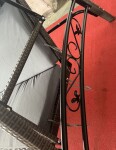 Rojaplast RATTAN zahradní houpačka HNĚDÁ