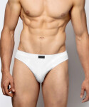 Pánské slipy ATLANTIC Sport 2Pack - bílé Velikost: S