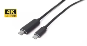 MicroConnect kabel USB-C (M) - mini DisplayPort (M) 1m černá (USB3.1CMDP1)