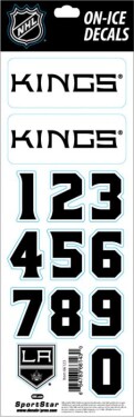 Sport Star Samolepky na helmu Los Angeles Kings NHL Decals