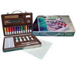 Pébéo Studio Acrylic Atelier Set v kovovém kufříku