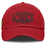 Fanatics Pánská kšiltovka Chicago Blackhawks NHL Archer Unstructured Adjustable Cap