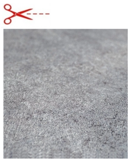 Bazénová fólie ELBE Solid Stone Moon 1,65 m šířka, 1 m délka, 1,8 mm tloušťka, metráž - cena je za m2