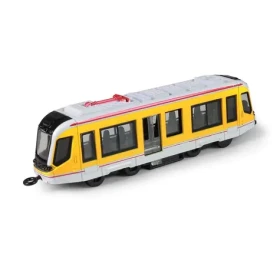 RAPPA 235588 Kovová tramvaj žlutá 20 cm