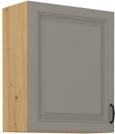 Horní skříňka Stilo 60 G-72 1F Barva korpusu: Dub artisan, Barva dvířek: Grafit