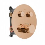 REA - Podomítková sprchová sada Lungo Diamond Copper + BOX REA-P6968