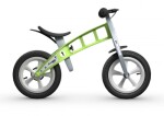 Odrážedlo FirstBike STREET green - ZDARMA dopravné, košík a zvonek!