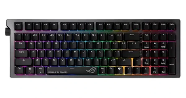 ASUS ROG Strix Morph 96 černá / Herní klávesnice / mechanická / bezdrátová / spínače ROG NX V2 / CZ/SK (90MP04IF-BKZA03)