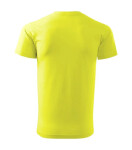 Heavy New tričko unisex neon yellow S