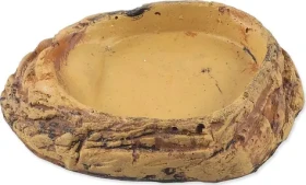 Repti Planet Teraristická miska béžová / Miska / pryskyřice / 17,5 × 14 × 3,5 cm (007-858559)