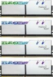 G.SKill Trident Z Royal Silver 128GB (4x32GB) 3200 MHz / DDR4 / CL16-18-18-38 / 1.35V / XMP 2.0 (F4-3200C16Q-128GTRS)