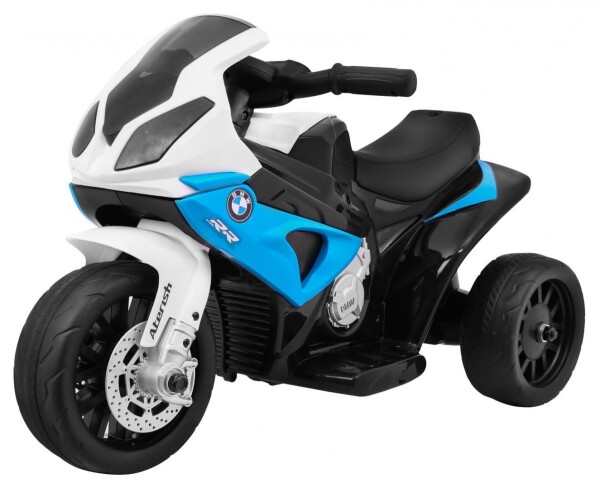 Mamido Dětská elektrická motorka BMW S1000RR tříkolka modrá