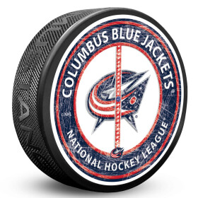 Mustang Puk Columbus Blue Jackets NHL Center Ice