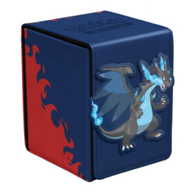Krabička na karty Pokémon: Alcove Flip Deck Box - Mega Charizard X