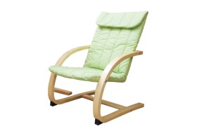 BRADOP Dětské pohupovací křesílko ADÁMEK R070 - 024 ZELENÉ R070-S-024