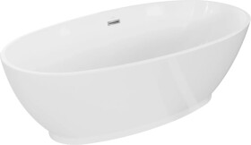 MEXEN - BILBAO volně stojící vana 180x90, bílá bez krytky přepadu a zátky 51311809000-SS
