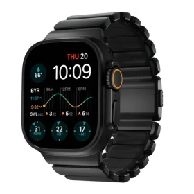 Nomad Stratos Band FKN řemínek pro Apple Watch 49mm/Ultra černá (NM011154858)