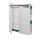 Dřevojas - Dvoudveřová galerka AIR GA2OE 70 - Individuální odstín dle RAL/NCS 112363