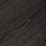 Kulatý jídelní stůl 100x100cm, lamino, šedý dub, HT-R5010 GREY