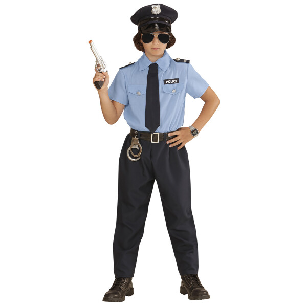 Dětský kostým Policista modrý Velikost: 8-10 let