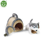 Rappa pes husky s přepravkou 13 cm