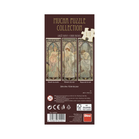 Alfons Mucha – Záře dne 75 panoramic Puzzle - Dino